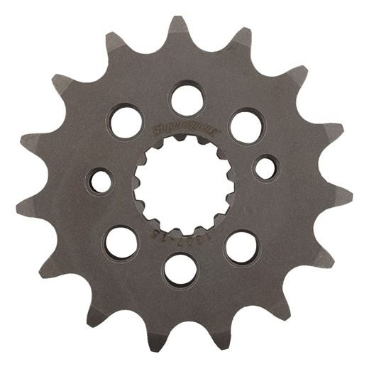 CHAIN KIT EK - SILVER CHAIN 520 SRX, X-RING (X, NX, QX, XS), CHK FRONT SPROCKET SUPERSPROX, CHK REAR SPROCKET SUPERSPROX STEALTH FOR KAWASAKI ZX-6RR NINJA 600 2005-2006