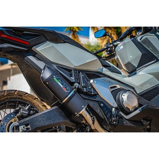 SLIP-ON EXHAUST GPR FURORE EVO4 E5.H.262.FNE5 MATTE BLACK INCLUDING REMOVABLE DB KILLER AND LINK PIPE