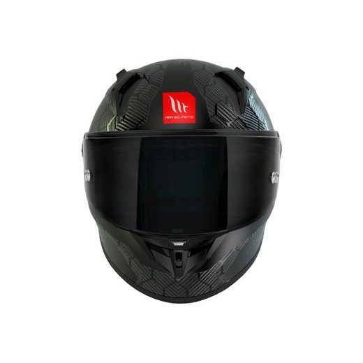 FULL FACE HELMET MT HELMETS KRE+ S SOLID A11 GLOSS CARBON XS