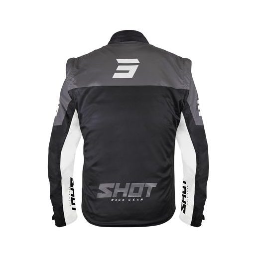 JACKET SHOT SOFTSHELL LITE A08-15B1-B04-12 BLACK / WHITE 2XL