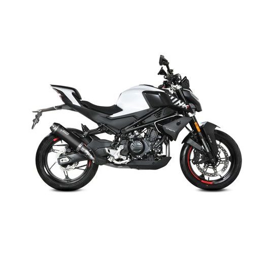 SILENCER MIVV AK-1 CF.004.LZK BLACK WITH CARBON CAP