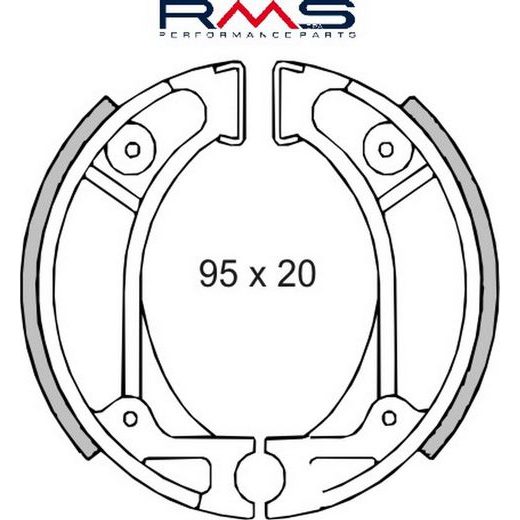 ČELJUSTI KOČNICA (PAKNE) RMS 225120070