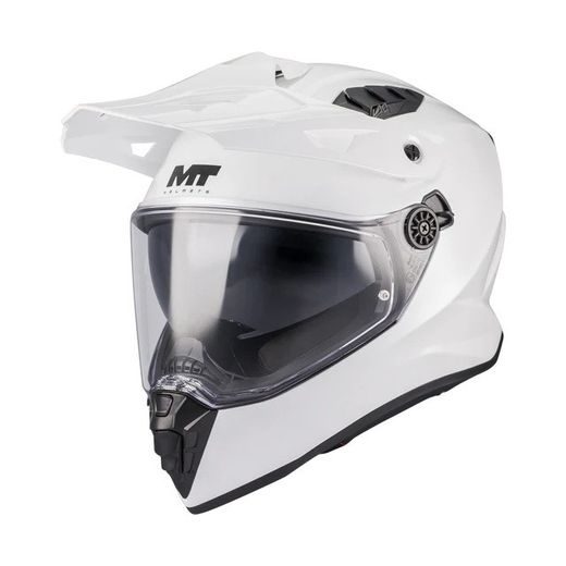 ENDURO HELMET MT HELMETS TRACK SV PURE A0 GLOSS XS
