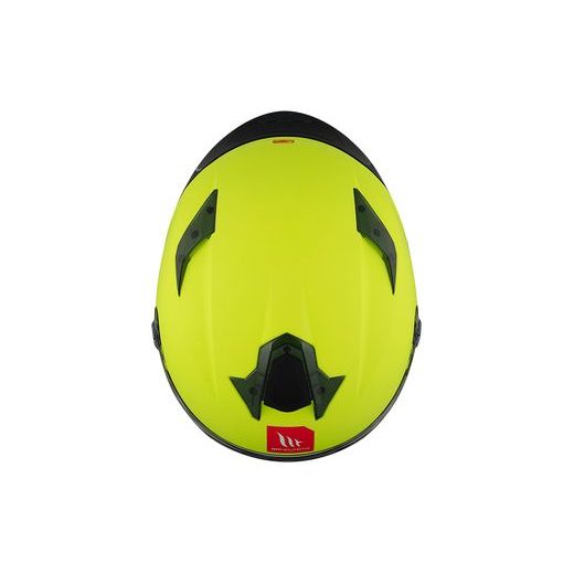 FULL FACE HELMET MT HELMETS TARGO S SOLID A3 MATT YELLOW XXS
