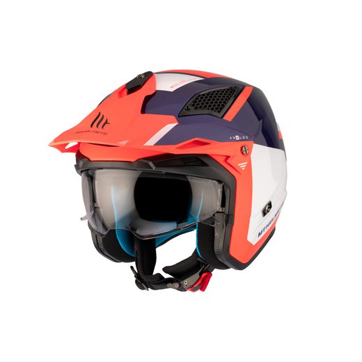 HELMET MT HELMETS DISTRICT SV S ANALOG D5 GLOSS RED XS