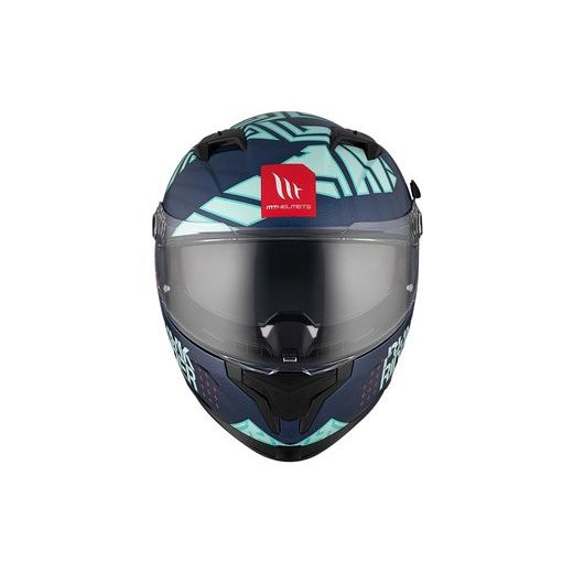 FULL FACE HELMET MT HELMETS BRAKER SV PUNK RIDER C7 GLOSS XS