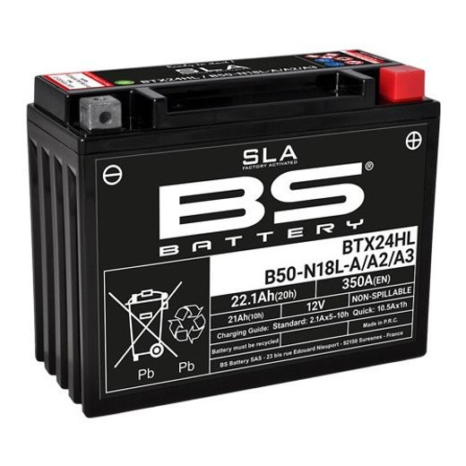 TVORNIČKO AKTIVIRAN AKUMULATOR BS-BATTERY B50N18L-A (FA) (Y50N18L-A (FA)) SLA