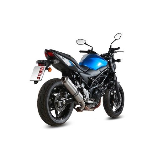 SILENCER STORM OVAL S.045.LX1 STAINLESS STEEL