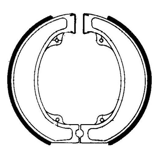 ČELJUSTI KOČNICA (PAKNE) FERODO 225129043