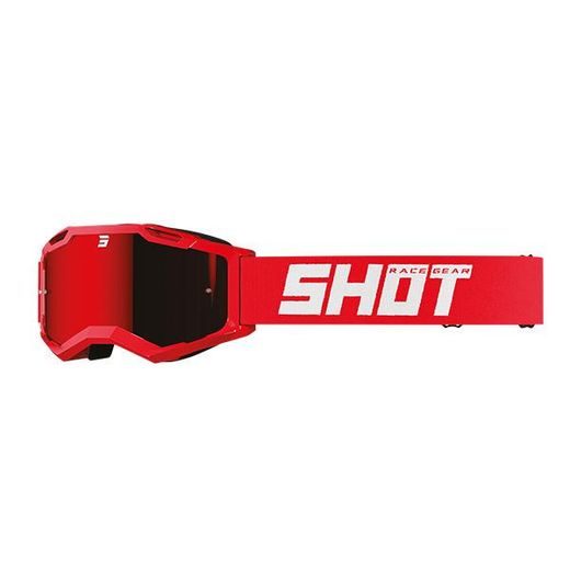GOGGLES SHOT ASSAULT 2.0 SOLID IRIDUM A06-29OD-F04 RED GLOSSY
