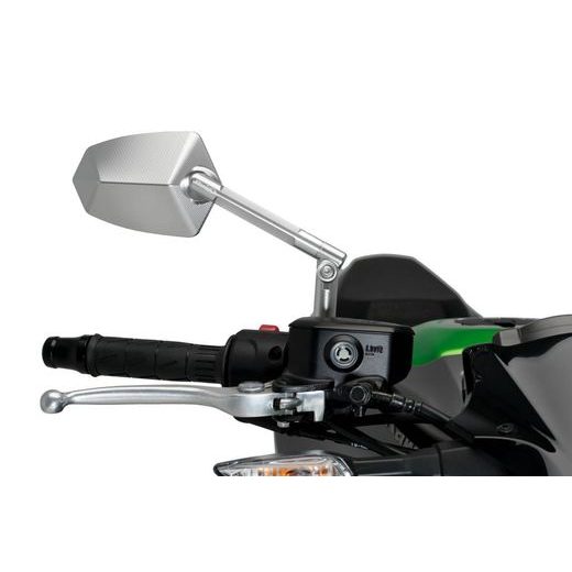 UZVRATNI RETROVIZOR PUIG GT.1 020DD ANODIZED ALUMINIUM RIGHT