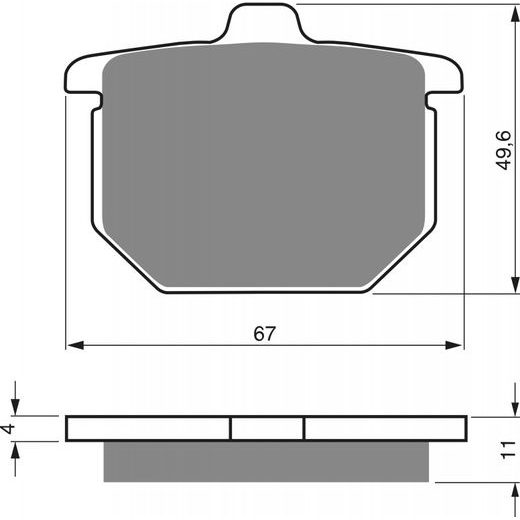 DISK PLOČICE GOLDFREN 080 AD