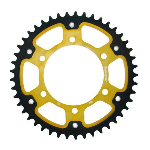 REAR SPROCKET SUPERSPROX STEALTH RST-486:45-GLD ZLATO 45T, 520