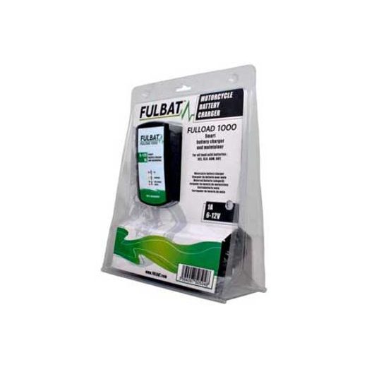 PUNJAČ ZA AKUMULATORE FULBAT FULLOAD 1000 6-12V 1A (SUITABLE ALSO FOR LITHIUM)