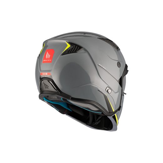 HELMET MT HELMETS STREETFIGHTER SV S SOLID A22 GLOSS GREY M