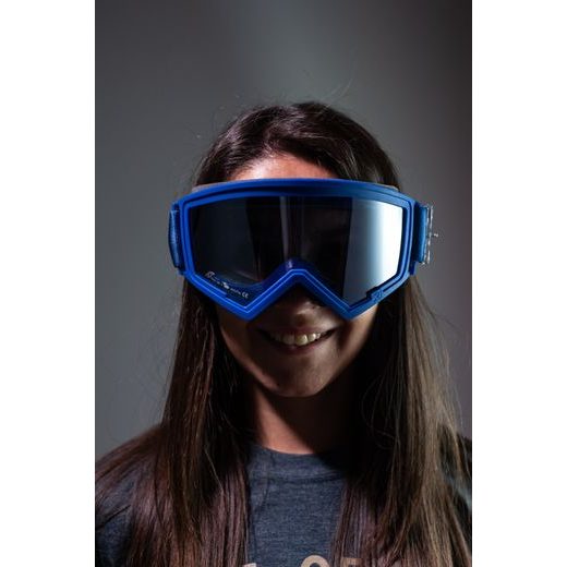 GOGGLES ARIETE PURAVIDA VIDA 14970-VAAG BLUE / SILVER LENS NO PINS
