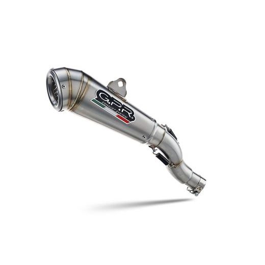 CIJELI ISPUŠNI SUSTAV GPR POWERCONE EVO Y.229.RACE.PCEV BRUSHED STAINLESS STEEL INCLUDING REMOVABLE DB KILLER