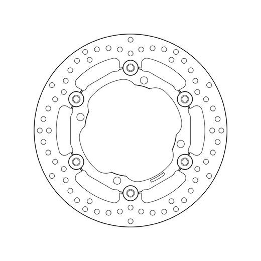 KOČIONA DISK BREMBO 78B40812 FLOATING