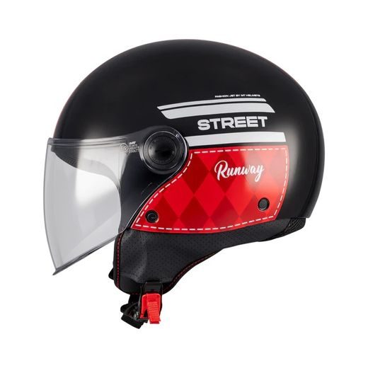 OPEN FACE HELMET MT HELMETS STREET S RUNWAY B5 GLOSS S