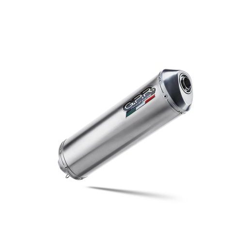 SLIP-ON EXHAUST GPR SATINOX BM.100.SAT BRUSHED STAINLESS STEEL