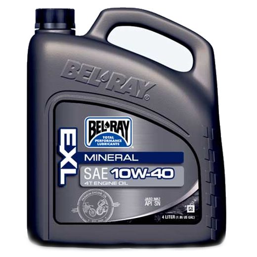 MOTORNO ULJE BEL-RAY EXL MINERAL 4T 10W-40 4 L