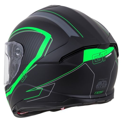FULL FACE HELMET CASSIDA INTEGRAL GT 2.0 REPTYL BLACK/ GREEN/ WHITE S
