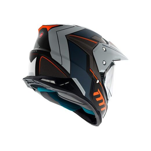 OFF ROAD HELMET MT HELMETS SYNCHRONY DUO SPORT SV PATROL B4 MATT ORANGE XL