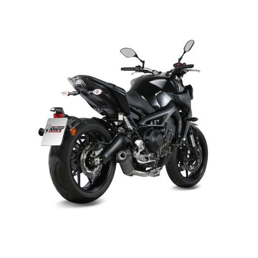 FULL EXHAUST SYSTEM 3X1 MIVV OVAL Y.042.L3C CARBON / CARBON CAP