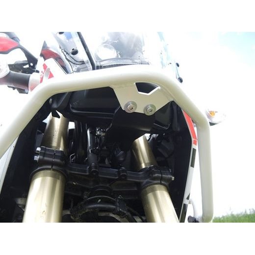 ENGINE GUARDS RDMOTO CF140W WHITE (WITH PROTECTORS)