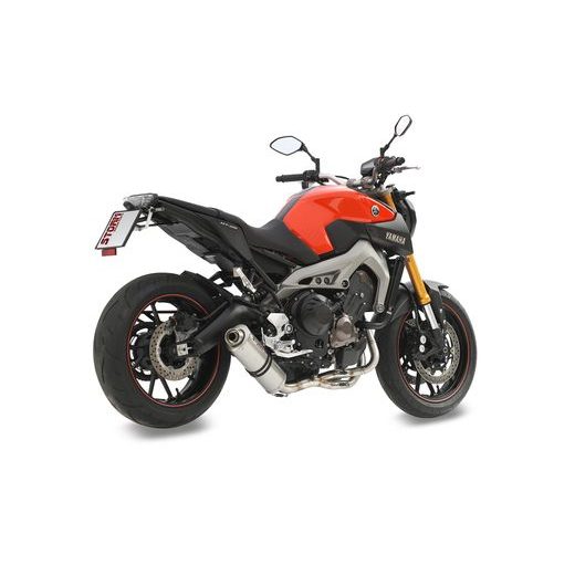 FULL EXHAUST SYSTEM 3X1 STORM OVAL Y.042.LX1 STAINLESS STEEL