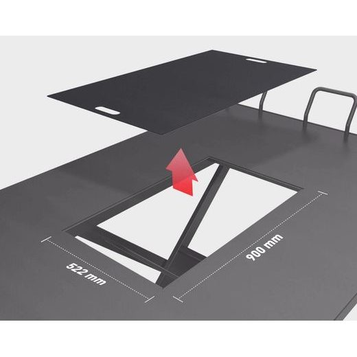 MOTORCYCLE LIFT LV8 GOLDRAKE QUAD EG600QO.CUST WITH AIR PUMP (CUSTOMIZED)