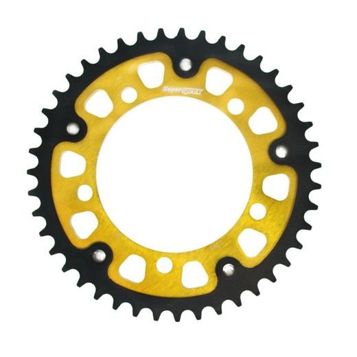 REAR SPROCKET SUPERSPROX STEALTH RST-1797:43-GLD ZLATO 43T, 530
