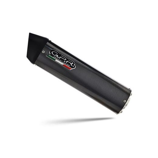 BOLT-ON SILENCER GPR FURORE H.14.FUPO MATTE BLACK INCLUDING REMOVABLE DB KILLER