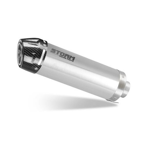 SILENCER STORM GP KT.010.LXSC STAINLESS STEEL WITH CARBON CAP