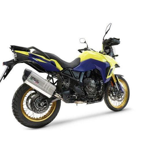 SLIP-ON EXHAUST GPR HYPER SONIC TITANIUM E5.S.207.HYSOTIT BRUSHED TITANIUM INCLUDING REMOVABLE DB KILLER AND LINK PIPE