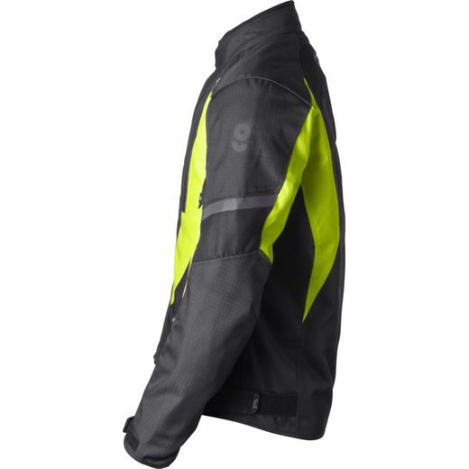 JACKET GMS AVON WP MAN ZG55024 BLACK-FLUO YELLOW 4XL