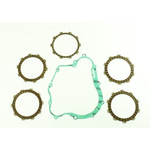 FRICTION PLATES KIT WITH CLUTCH COVER GASKET ATHENA P40230077