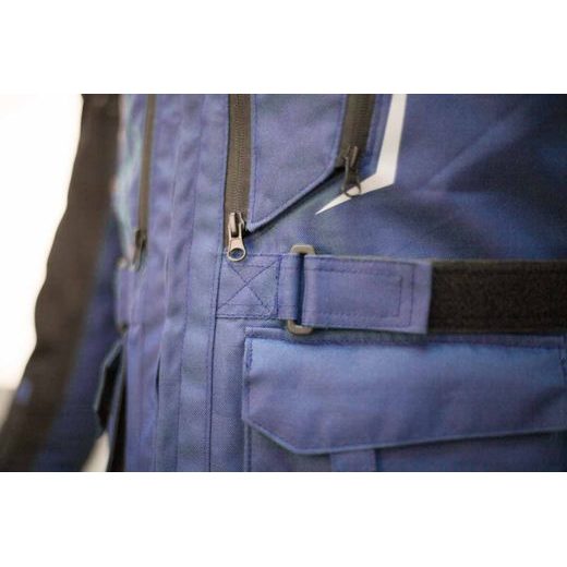 JACKET GMS TRACK LIGHT ZG51013 BLUE-BLACK L