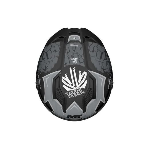 FULL FACE HELMET MT HELMETS STINGER 2 TAGGER B2 MATT M