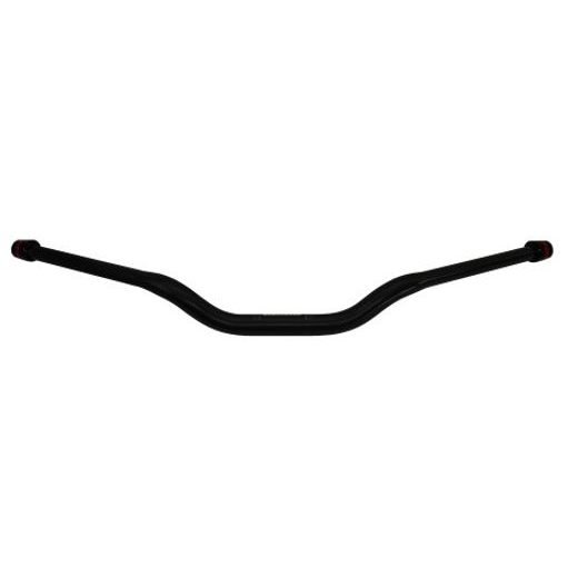 HANDLEBAR ACCOSSATO ALUMINIUM, 28.5 MM CRNI