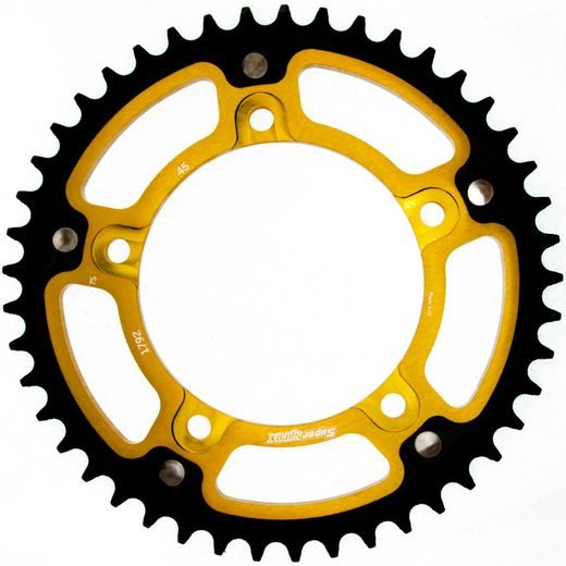 REAR SPROCKET SUPERSPROX STEALTH RST-1792:45-GLD ZLATO 45T, 525