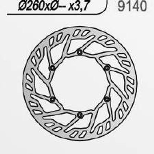 KOČIONA DISK NG 9140