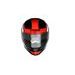 FULL FACE HELMET CASSIDA APEX FUSION BLACK/ WHITE/ RED FLUO XS