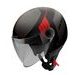 JET HELMET AXXIS SQUARE CONVEX GLOSS RED M