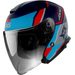 JET HELMET AXXIS MIRAGE SV ABS DAMASKO BLUE MATT M