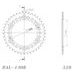 REAR ALU SPROCKET SUPERSPROX RAL-1308:45-RED CRVEN 45T, 520
