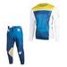 SET OF MX PANTS AND MX JERSEY YOKO KISA BLUE; BLUE/YELLOW 28 (S)