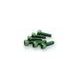 SCREWS PUIG ANODIZED 0146V GREEN M5 X 15MM (6PCS)