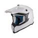 MOTOCROSS HELMET MT HELMETS FALCON S PURE A0 GLOSS PEARL XL