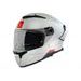 FULL FACE HELMET MT HELMETS THUNDER 4 SV SOLID A0 GLOSS PEARL WHITE 3XL